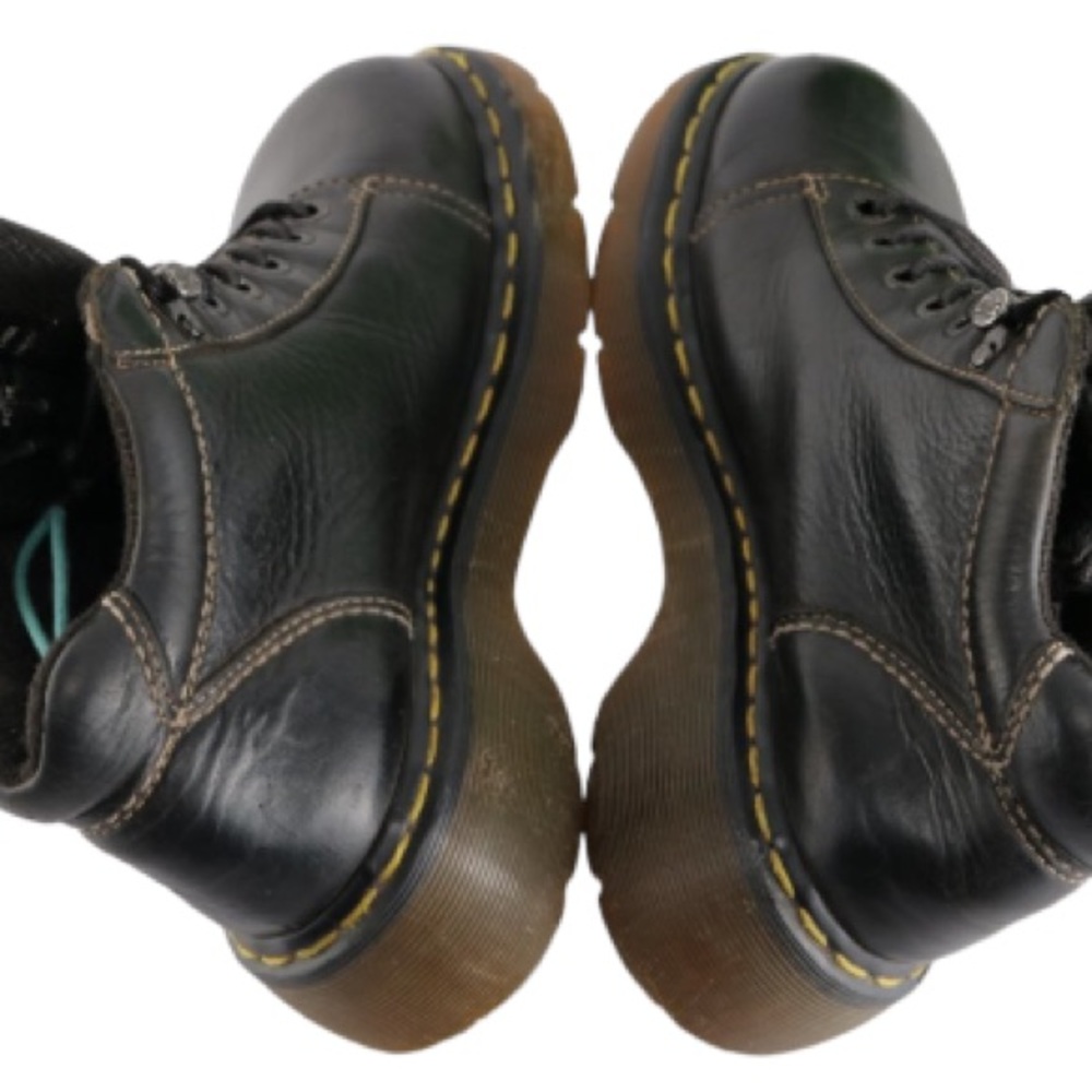 Dr Martens 8542 Vintage Brown Chunky Lace Up Boot Made in England Women's Size 6
